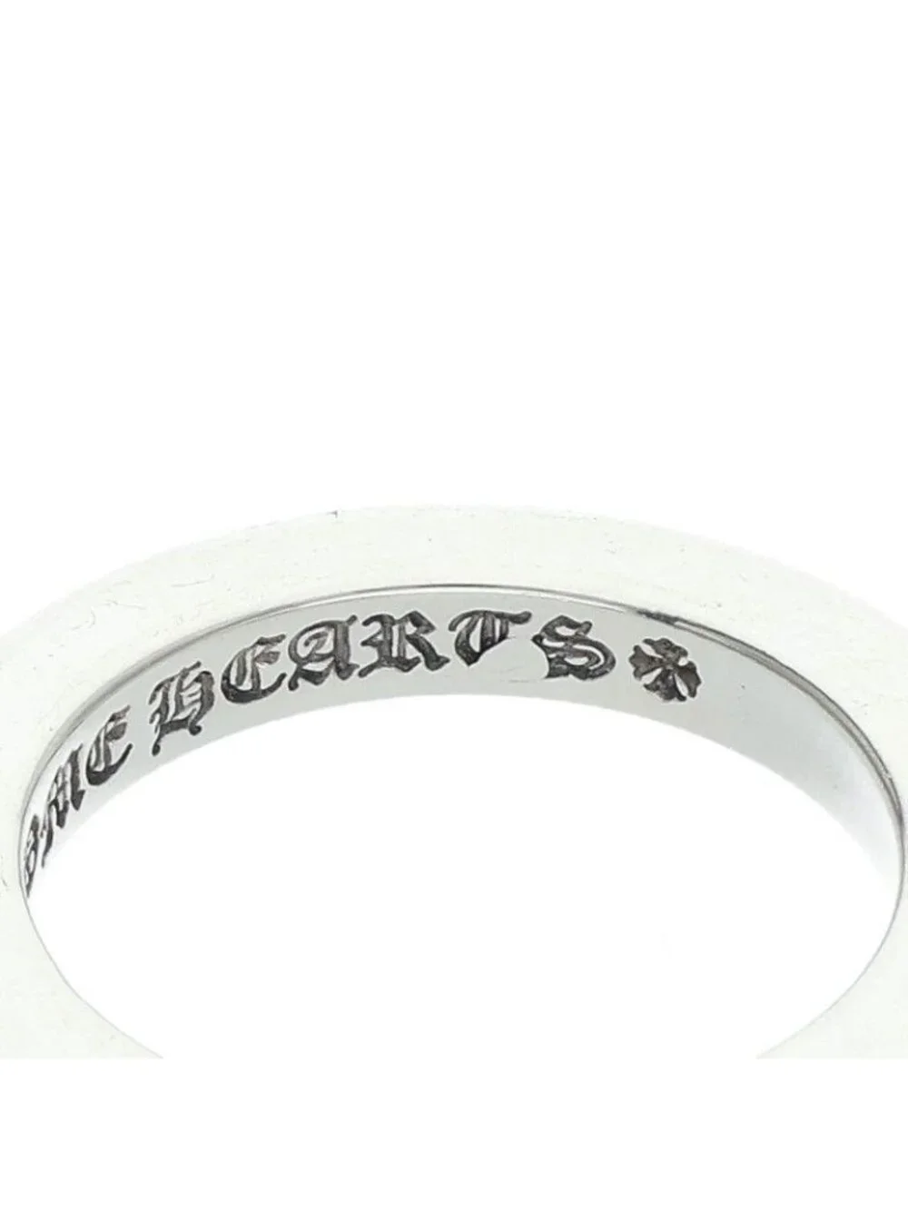 Chrome Hearts Tfp Pnk Bby True Fckin Punk Baby Silver Ring